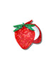 Hand-painted Strawberry Compact Mirror | Eco-Friendly