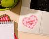 Sticker | Feminine Rage (Doily, Heart)