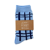 Socks | Darby in Steele Blue & Midnight
