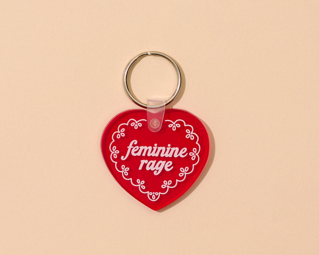 Soft Keychain | Feminine Rage
