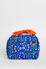 Toiletry Bag, Blue Scandinavian Floral