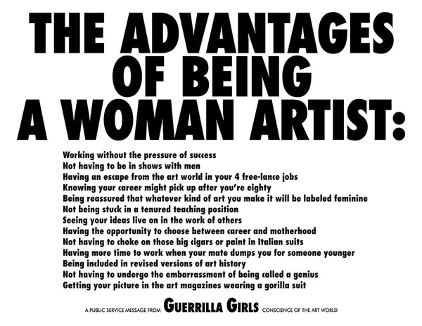Poster | Advantages of Being a Women Artist