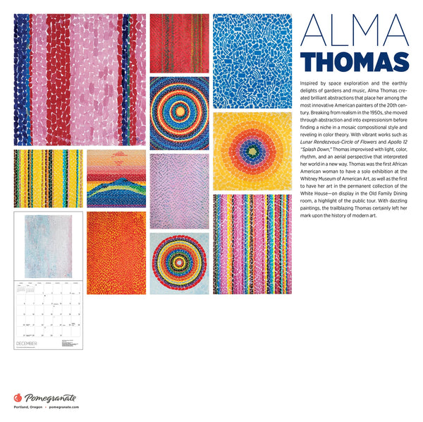 Wall Calendar | Alma Thomas 2026