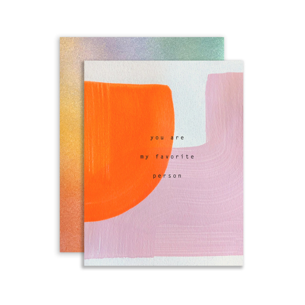 Card | Favorite Person