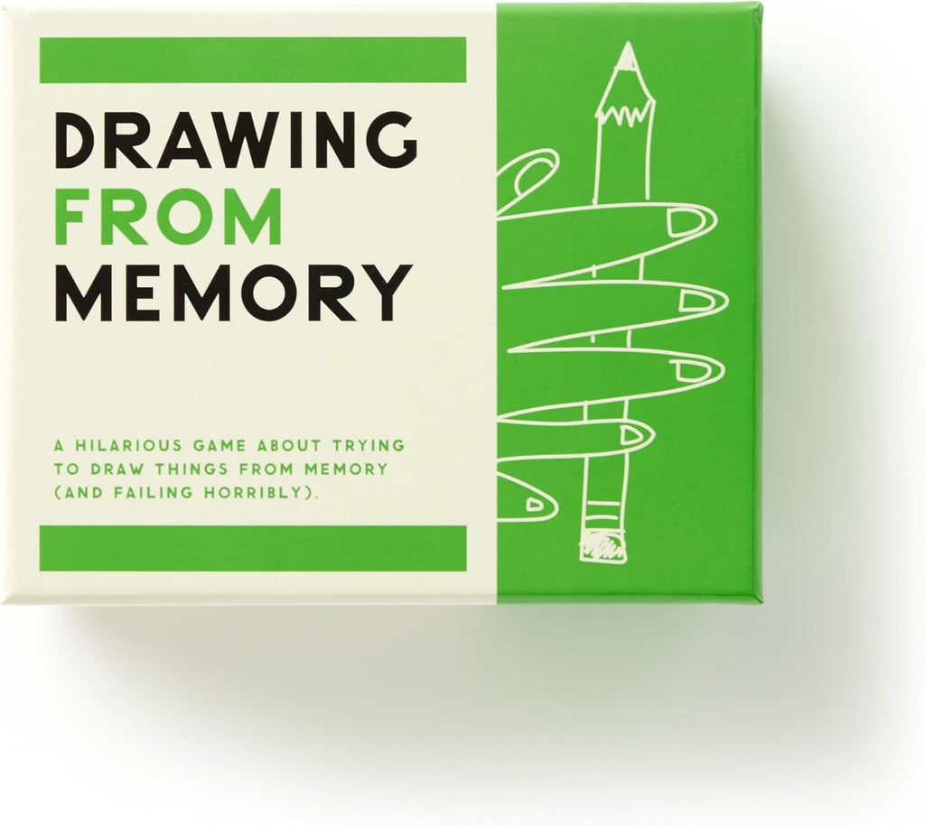 Drawing from Memory - Social Party Game with 300+ Game Card Prompts for Drawing from Memory