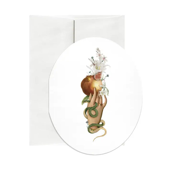 Greeting Card | Fig Oval