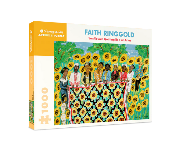 Puzzle | Faith Ringgold: Sunflower Quilting Bee at Arles 1000-Piece