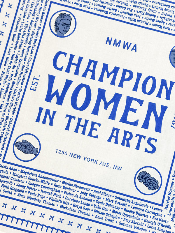 Bandana | Champion Women in the Arts, White