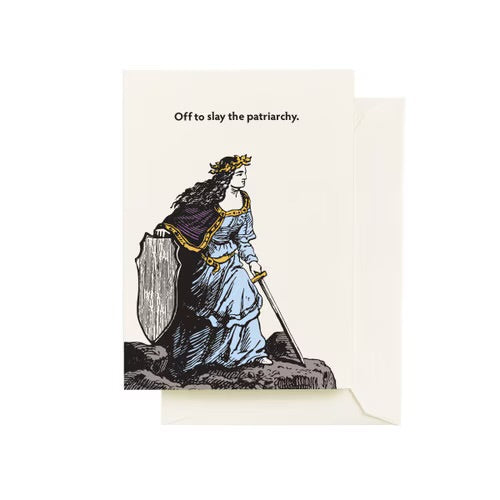Notecard | Slay the Patriarchy