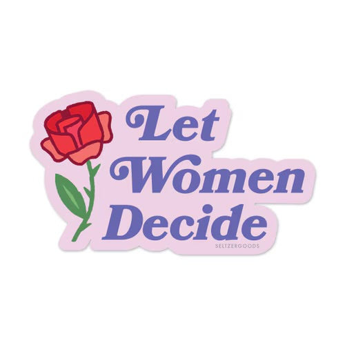 Sticker | Let Women Decide