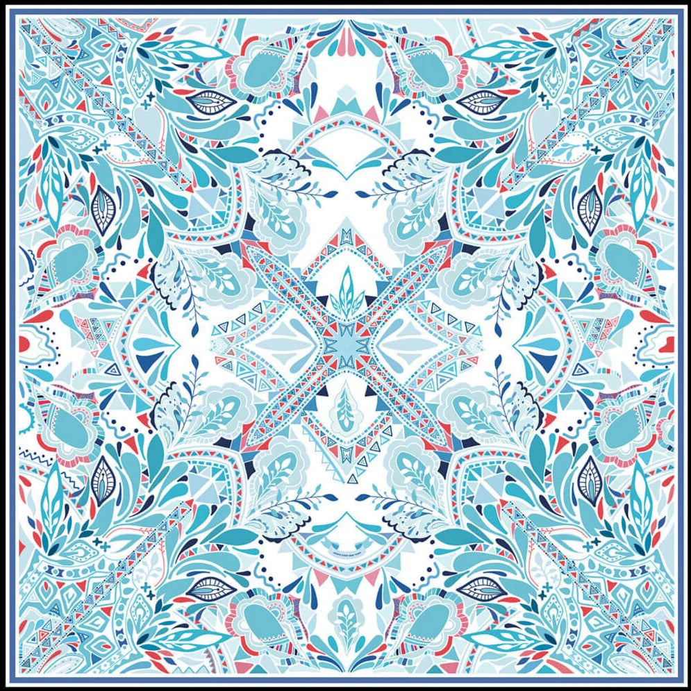 Silk Scarf | The Ocean