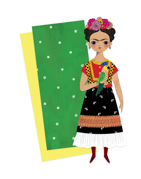 Frida | Mailable Paper Doll