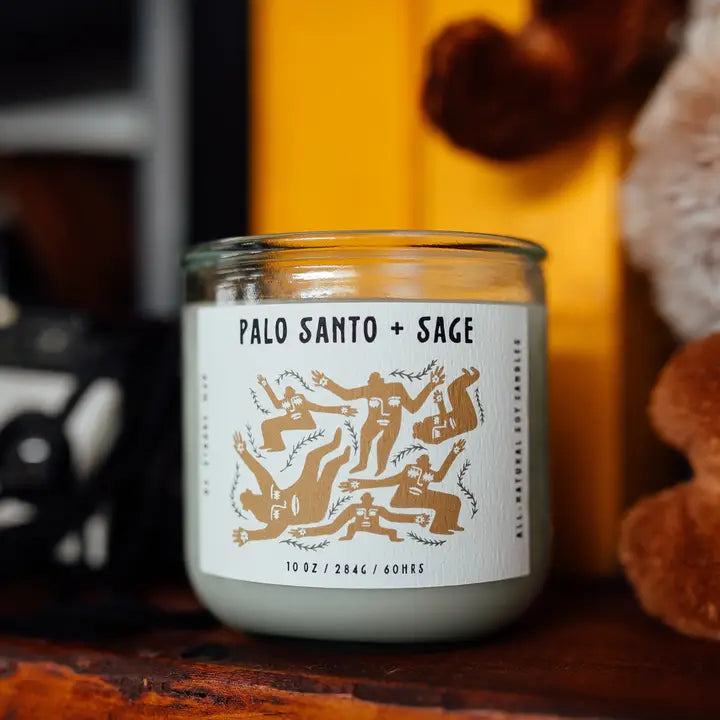 Candle | Palo Santo + Sage (Soy) 10oz