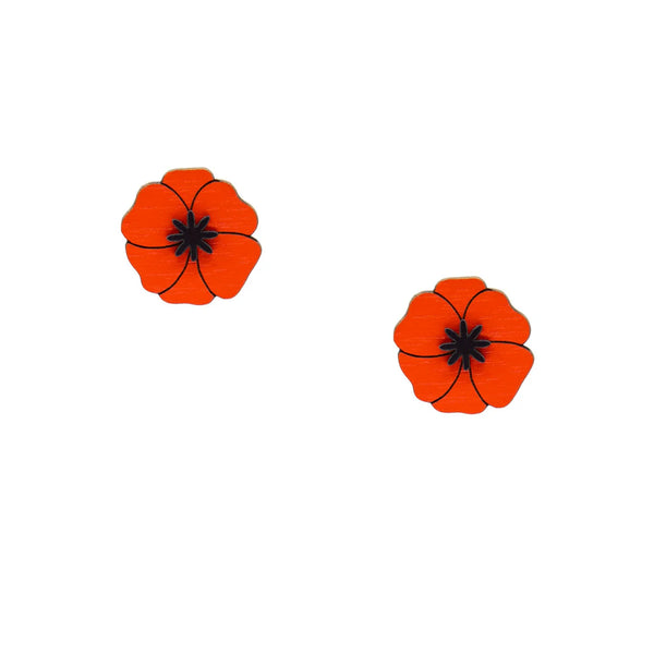 Earrings | Elegant Poppy