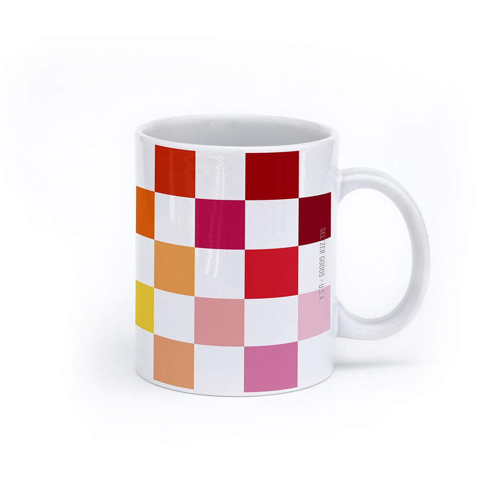 Mug | Rainbow Checker