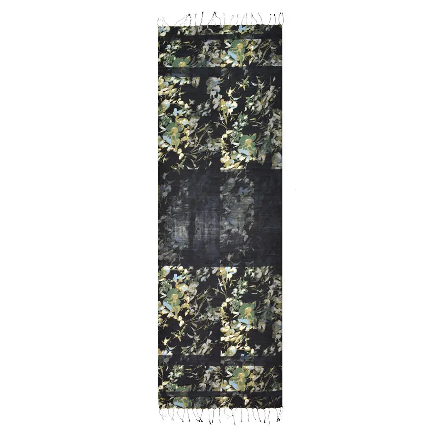 Silk Scarf | Abrams Floral Handwoven