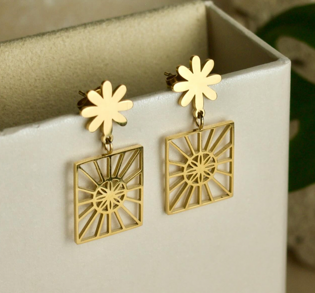 Earrings | Laurel - Gold-filled