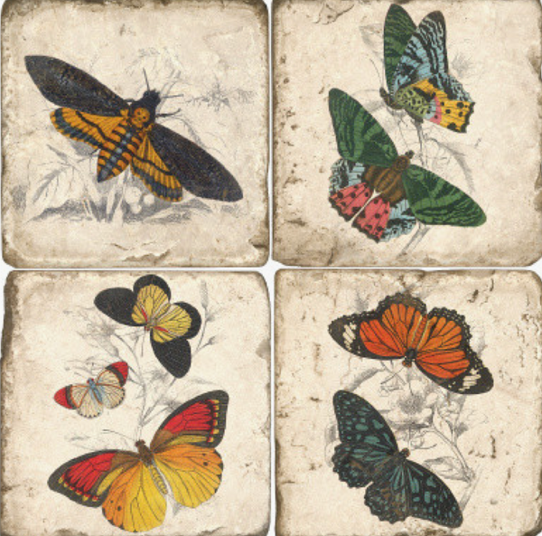 Coasters | Butterflies