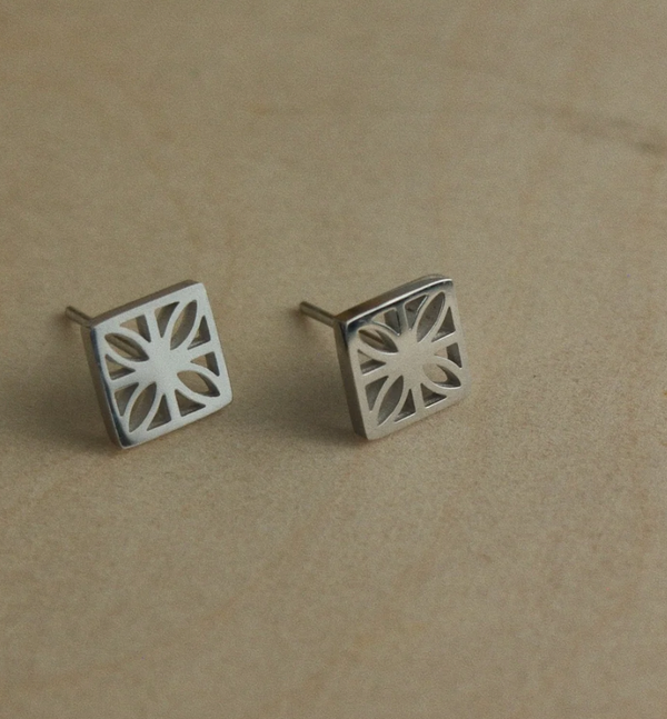 Earrings | Pétalo - Stainless Silver