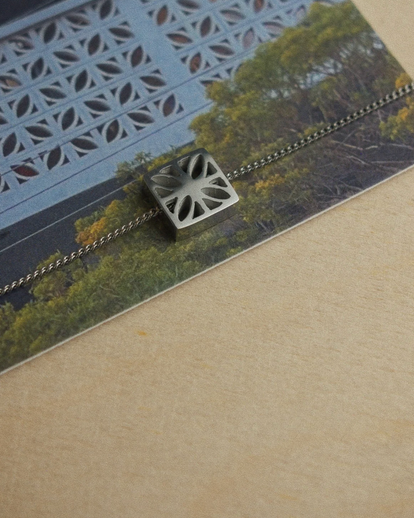 Necklace | Pétalo - Stainless Silver