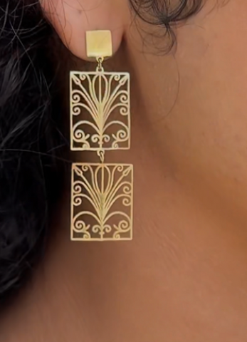 Earrings | Rosa Luisa - Gold Plated