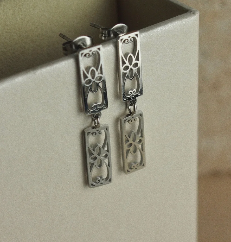 Earrings | Roble - Stainless Silver