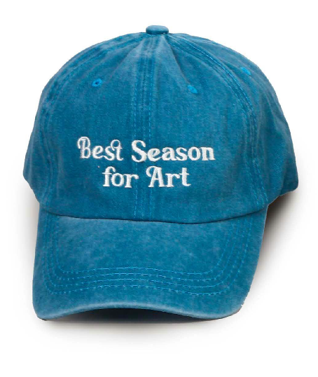 Cap | Best Season for Art, Sky Blue
