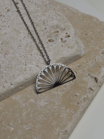 Necklace | Sol Trunco - Stainless Silver
