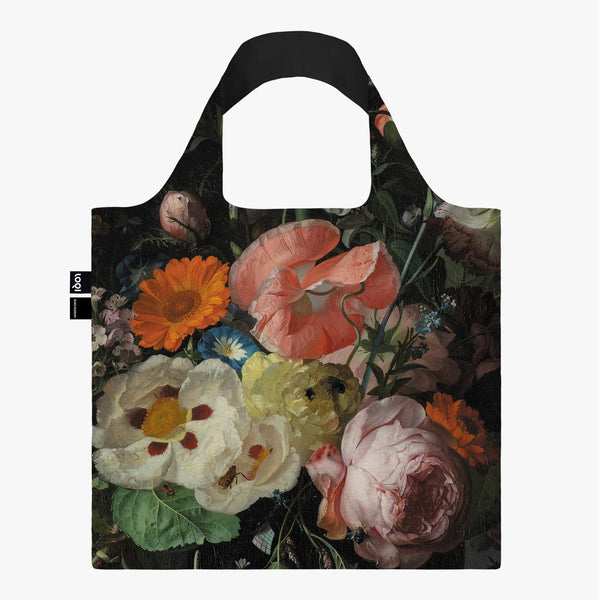 Still Life with Flowers on a Marble Tabletop | Recycled Bag
