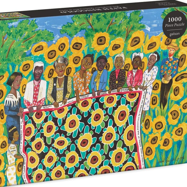 Faith Ringgold: The Sunflower Quilting Bee at Arles | 1000 Piece Puzzle