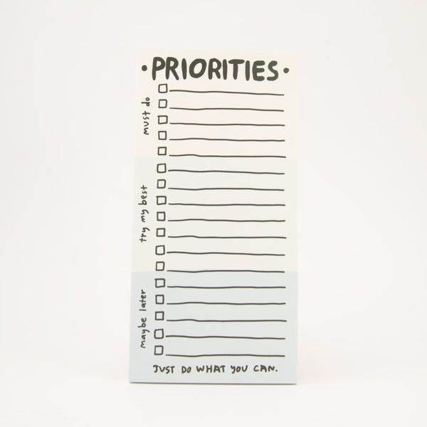 Priorities | Notepad