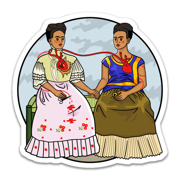Two Fridas | Sticker