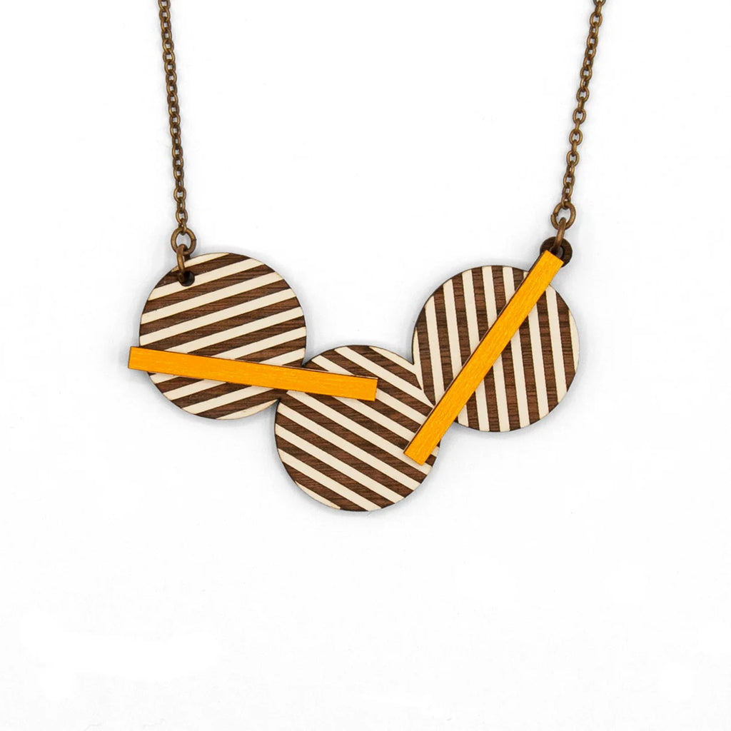 Two Golden Bars | Necklace