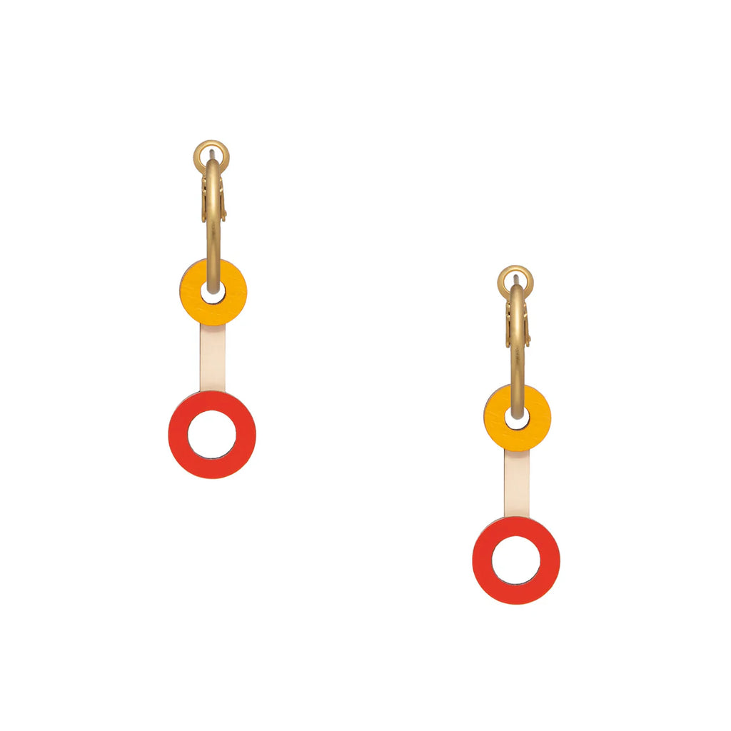 Earrings | Upside-Down Circles