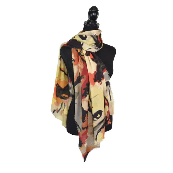 Wool Scarf | Sofronio Abstract