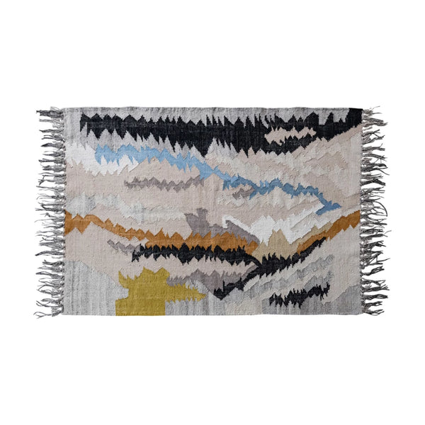 Rug | Woven Wool and Cotton