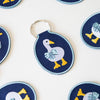 Keychain | Duck Embroidered