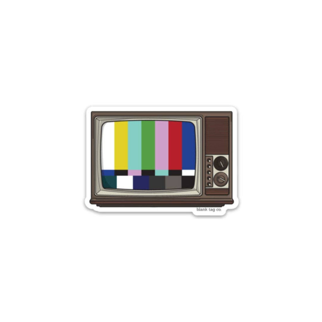Sticker | Retro TV - Waterproof