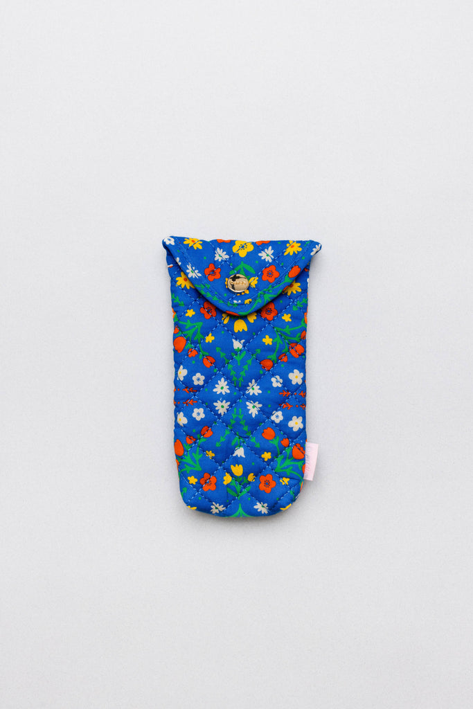 Sunglasse Case | Quilted Scandinavian Floral