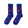 Socks | Celeste in Brick & Rave Blue