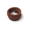 Cuff Bracelet | Continuous Coil Leather - Brown