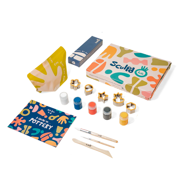 Sculpd Kids Home Pottery Craft Kit