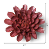 Blush Pink Star Dahlia Table Decoration Boho Design