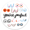 You're Perfect Boobs | Die Cut Sticker