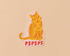 Sticker | Striped Cat Pspsps