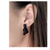 Earrings | Knot Leather  E113
