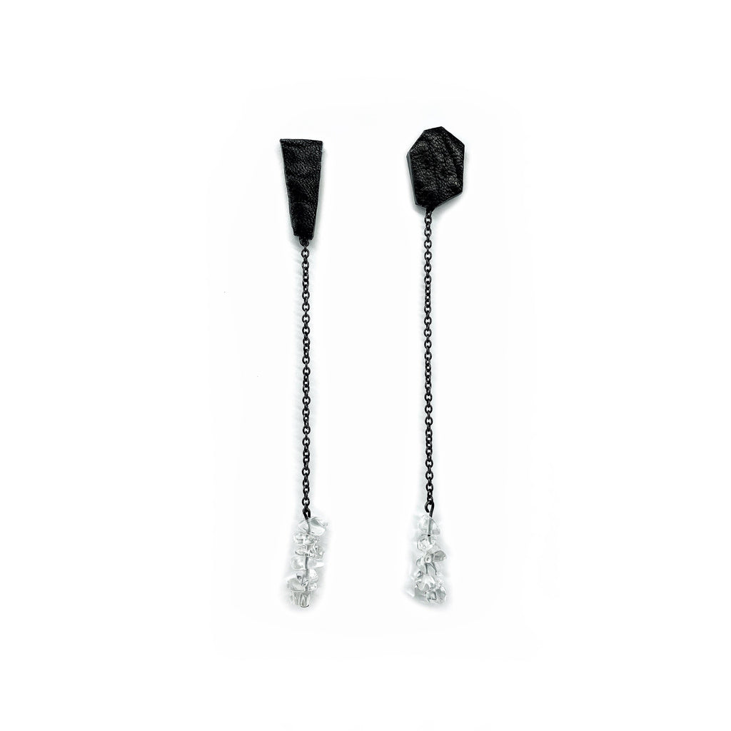 Clear Quartz | Drop Earrings