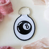 Keychain | Magic 8 Ball Embroidered