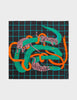 Silk Headscarf | Tangle Tales, Black