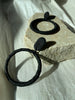 Earrings | Hoop Leather 140